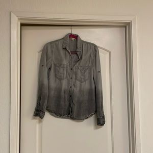 Gray chambray shirt